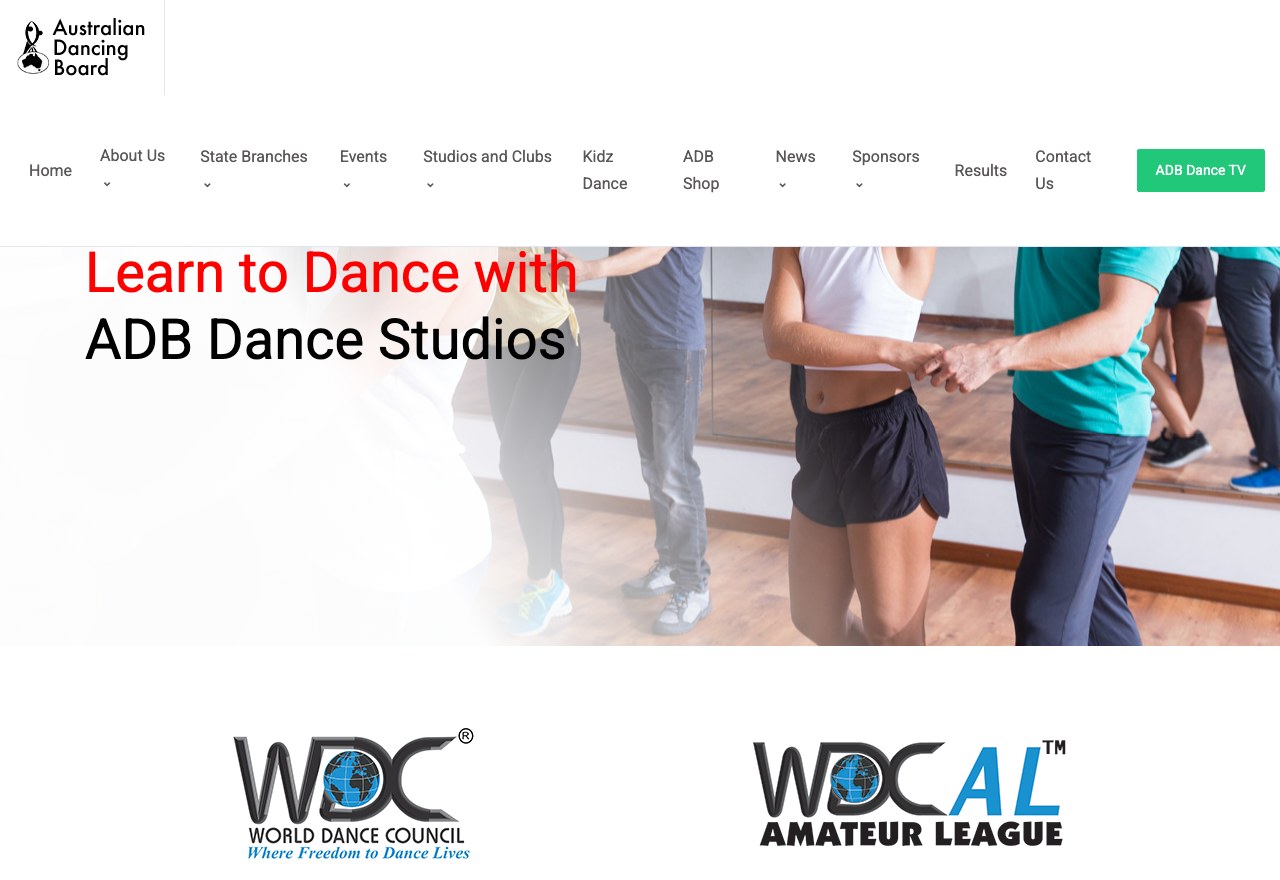 Australian Dancing Board public website